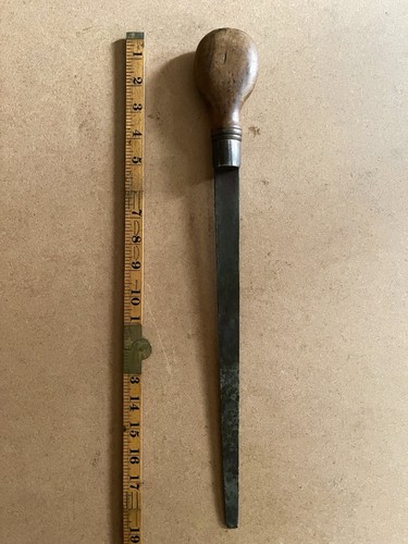Vintage wooden handled - handled, 18"