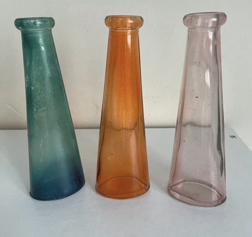 Vintage glass bottles - vintage, based