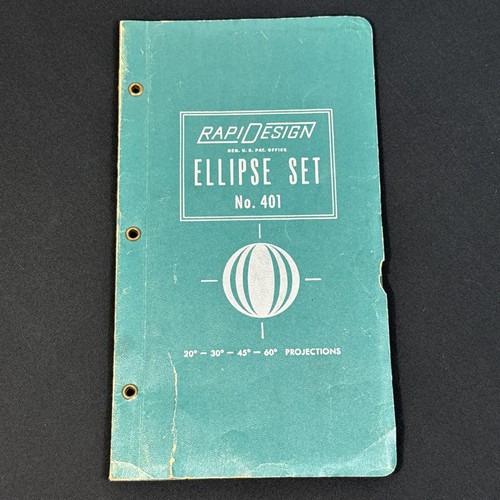 Vintage rapidesign ellipse set - rapidesign,