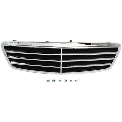 Radiator grille chrome black - radiator,