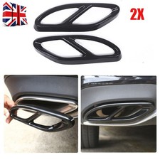 Black Exhaust Muffler Tips