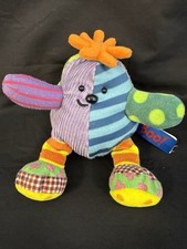 CBEEBIES WHERE’S BOO ! Beanie Activity Soft Toy With Rattle By Born To Play VGC