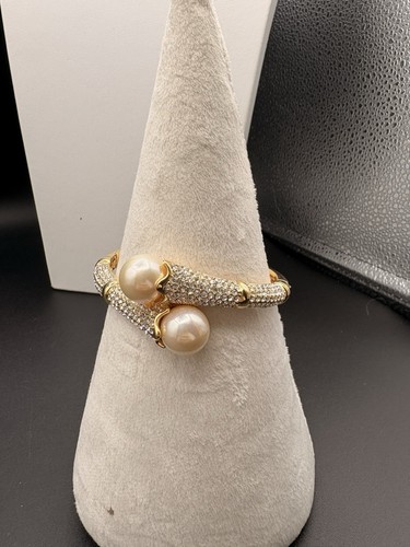 Hinged bangle bracelet gold - hinged,