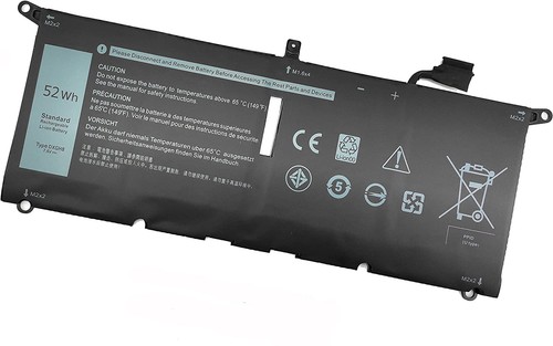 Dxgh8 battery for dell - xps, 13