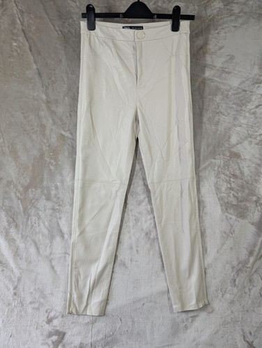 Zara cream faux leather - faux,