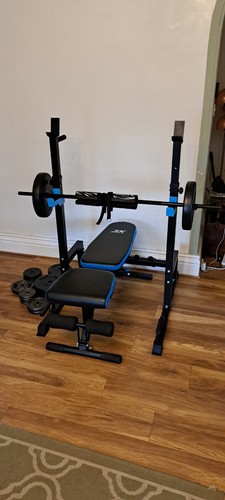 York fitness adjustable bench - adjustable,