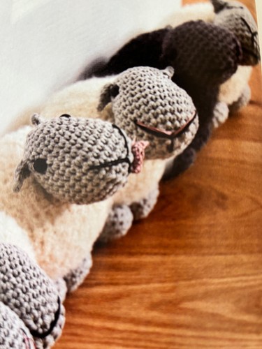 Flock sheep draught - flock,
