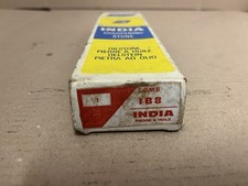 vintage NORTON INDIA 8"x 2"x1" COMBINATION OIL STONE made in USA