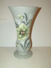 LARGE VINTAGE BRENTLEIGH WARE VASE 13" TALL 7" OPENING VGC MARKED/ ENGLISH ART