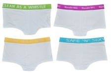 Womens Girls Knickers Boxer