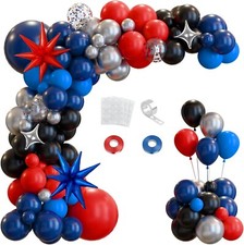 147pcs Spider Balloon Arch Kit