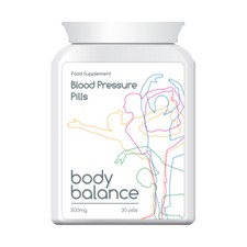 BODY BALANCE BLOOD PRESSURE PILLS TABLETS REDUCE HIGH BLOOD PRESSURE