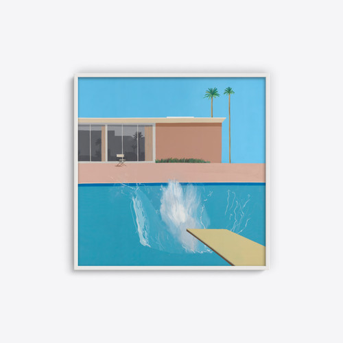 David hockney bigger splash - a,