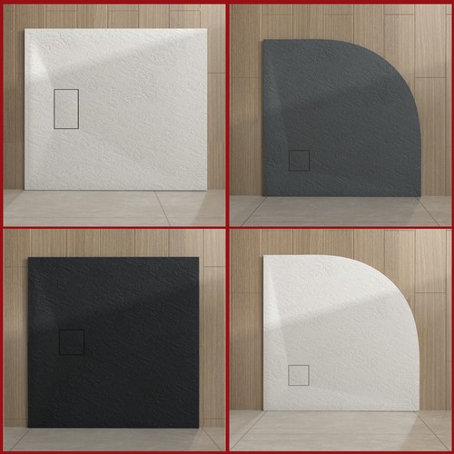 Anti slip slate effect square - anti-slip,