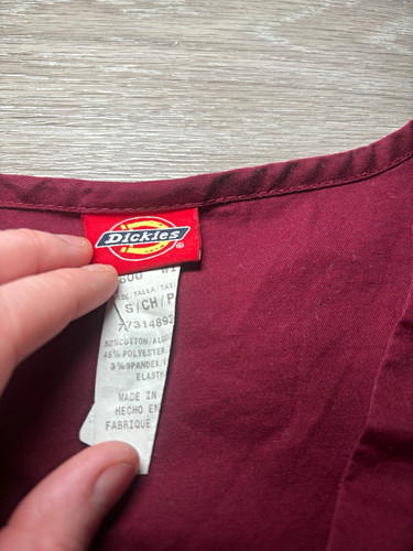 Dickies maroon healthcare - dickies,