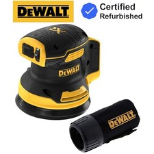 Dewalt DCW210N Cordless Brushless 18v XR Random Orbital Sander 125mm + Dust Bag