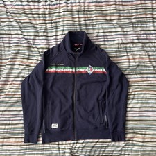 Navy Blue Vintage Puma Italy World Cup winners zip up