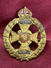 Lovely WW1 The Rifle Brigade Sweetheart Brooch with fixing