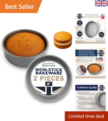 Pack non stick round - 8", cake