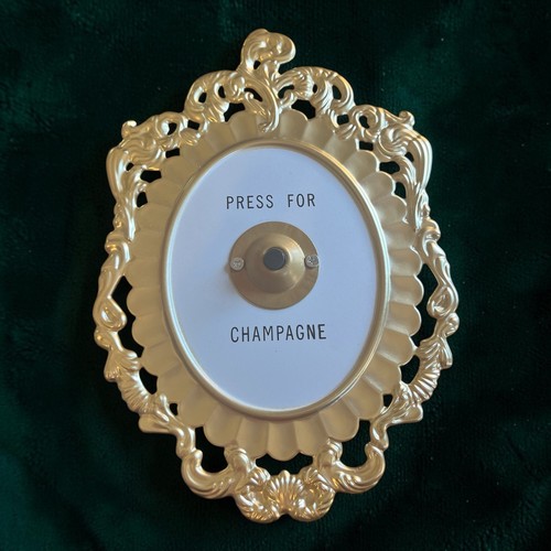 Metal press for - for, champagne