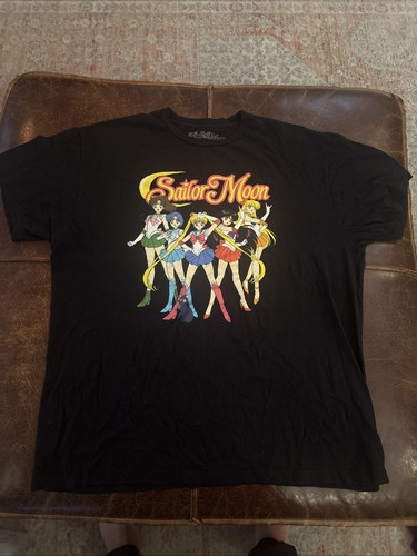 Sailor moon black shirt size - moon,