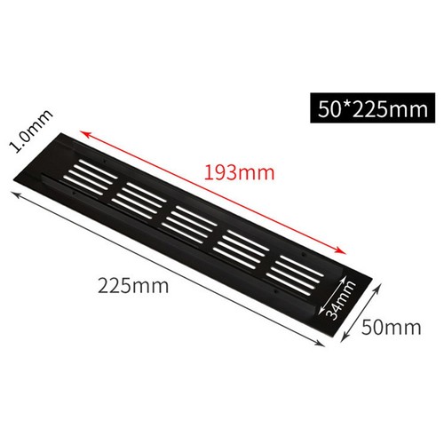 Aluminum alloy perforated