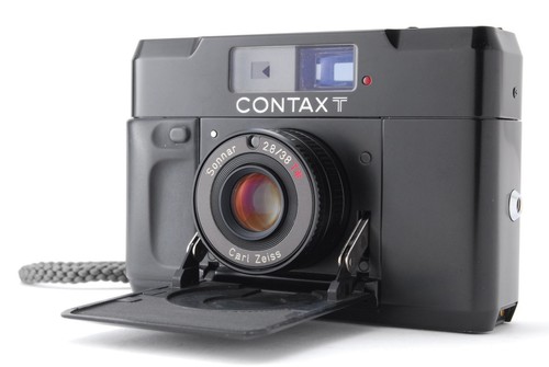 Contax black rangefinder - t,