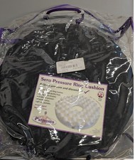 Putnams Sero Pressure Ring Cushion Black Memory Foam Seat