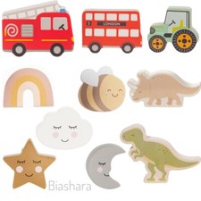 CHILDRENS DOOR KNOBS KIDS Cupboard Handles NURSERY Drawer Pulls SASS & BELLE Fun