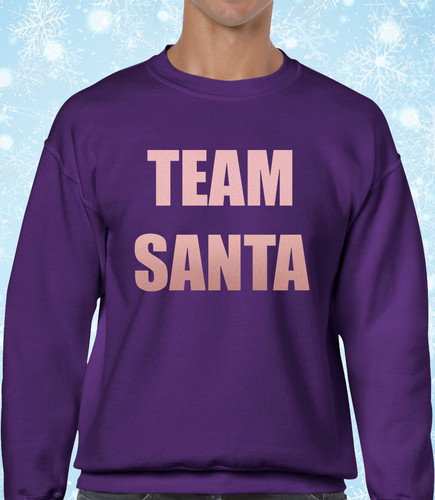 Team santa rose gold - rose,