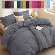 Plain Duvet Quilt Cover with