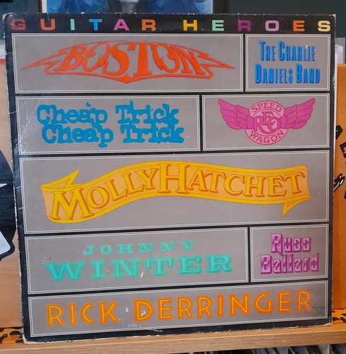 Guitar heroes rock vinyl - rock, lp