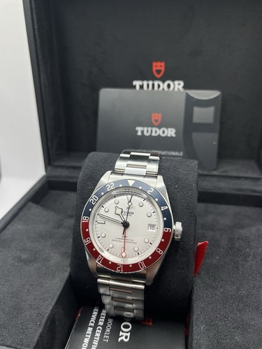 Tudor black bay gmt pepsi - bay,