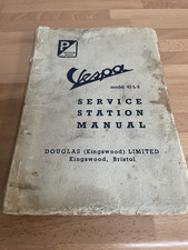 Vespa Douglas  Kingswood 42L2 Service Station Manual Original