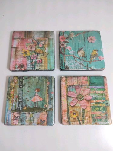 Handmade set coasters - handmade, 4