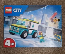 LEGO CITY: Emergency Ambulance (60451), new with a scratch on the box 