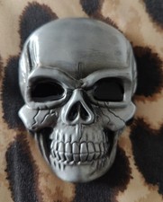  Large metal Skull Buckle punk