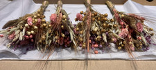 DRIED FLOWERS 4 POSY BOUQUETS