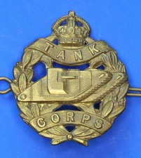 WW1 Royal Tank Corps Cap Badge