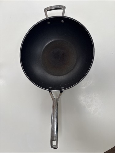 Creuset large wok - le,