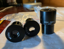 Set of New Biological Microscope Eyepieces 23mm diameter - 10xWF, 20xWF & 25xWF
