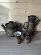 Denby Arabesque teapot, coffe