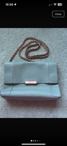 Ted baker grey pebbled leather - baker,