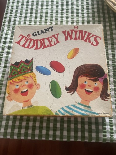 Vintage 1970 tiddly - tiddly, winks