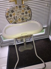 High chair Graco lemon/grey