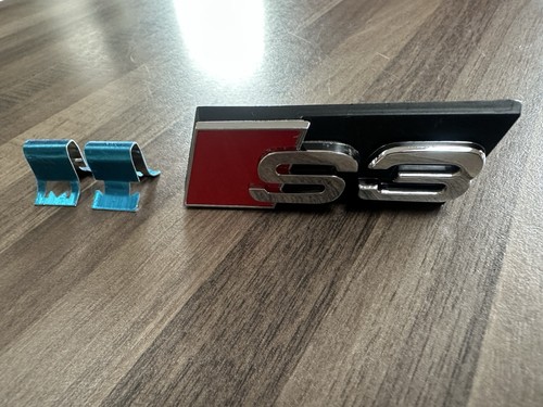 Audi front grill badge - grill,