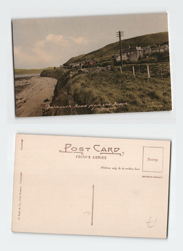 Vintage postcard barmouth road - vintage,