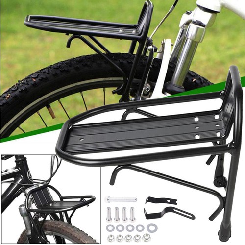 Bicycle front carrier rack - front,