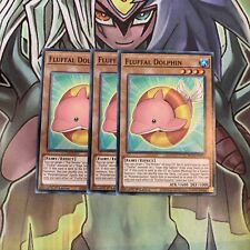 ROTD-EN021 x3 Fluffal Dolphin Common Excellent Condition Yugioh