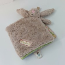 Jellycat Bunny Rabbit Bashful Book Comforter Soother Soft pram Toy 
